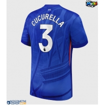 Moški Nogometni dresi Chelsea Marc Cucurella #3 Domači 2025-26 Kratek Rokav